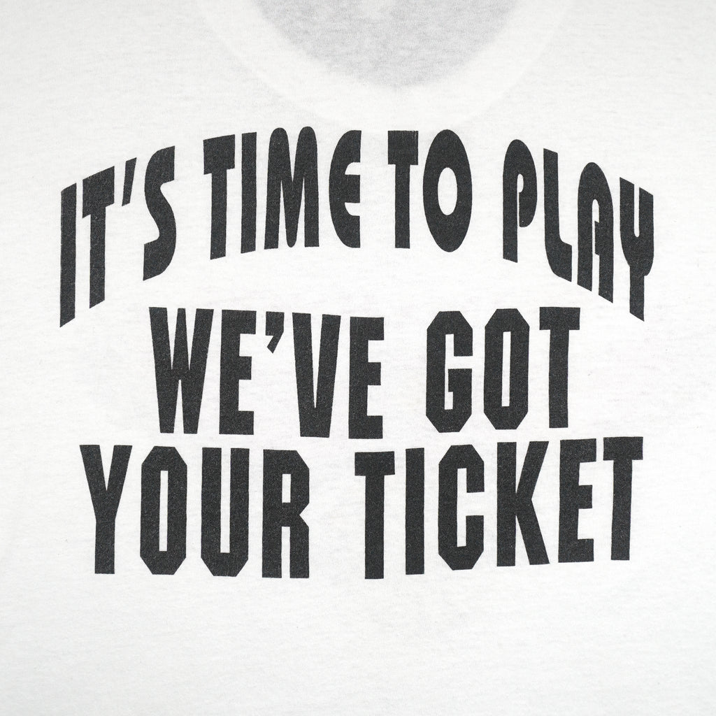 NBA (Screen Stars) - Atlanta Hawks Big Logo T-Shirt 1994 Large Vintage Retro Basketball