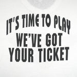 NBA (Screen Stars) - Atlanta Hawks Big Logo T-Shirt 1994 Large Vintage Retro Basketball