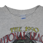 MLB (Salem) - Cincinnati Reds Pennant Champions T-Shirt 1990 Medium Vintage Retro Baseball