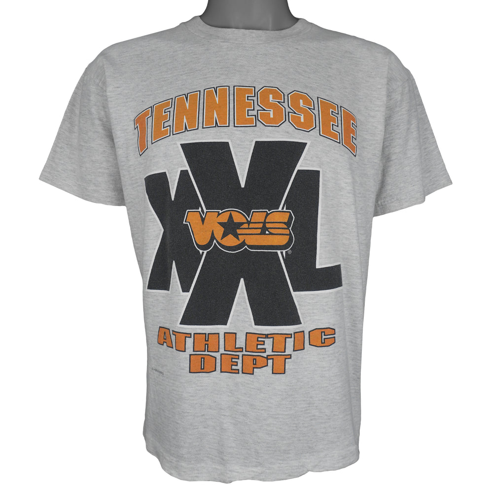 NCAA (Caribbean Dream)- Tennessee Volunteers XXL Single Stitch T-Shirt 1990s Large Vintage Retro