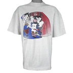 NHL (Bulletin Athletic) - Montreal Canadiens Cartoon Locker Room T-Shirt 1990s Large Vintage Retro Hockey