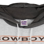 NCAA - Oklahoma State Cowboys Hooded T-Shirt 1990s Large Vintage Retro