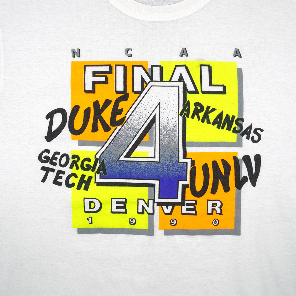 NCAA (Champion) - Basketball Final Four Champions Denver Colorado T-Shirt 1990 X-Large Vintage Retro