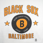 MLB (Anvil) - Baltimore Black Sox Single Stitch T-Shirt 1990s X-Large Vintage Retro Baseball