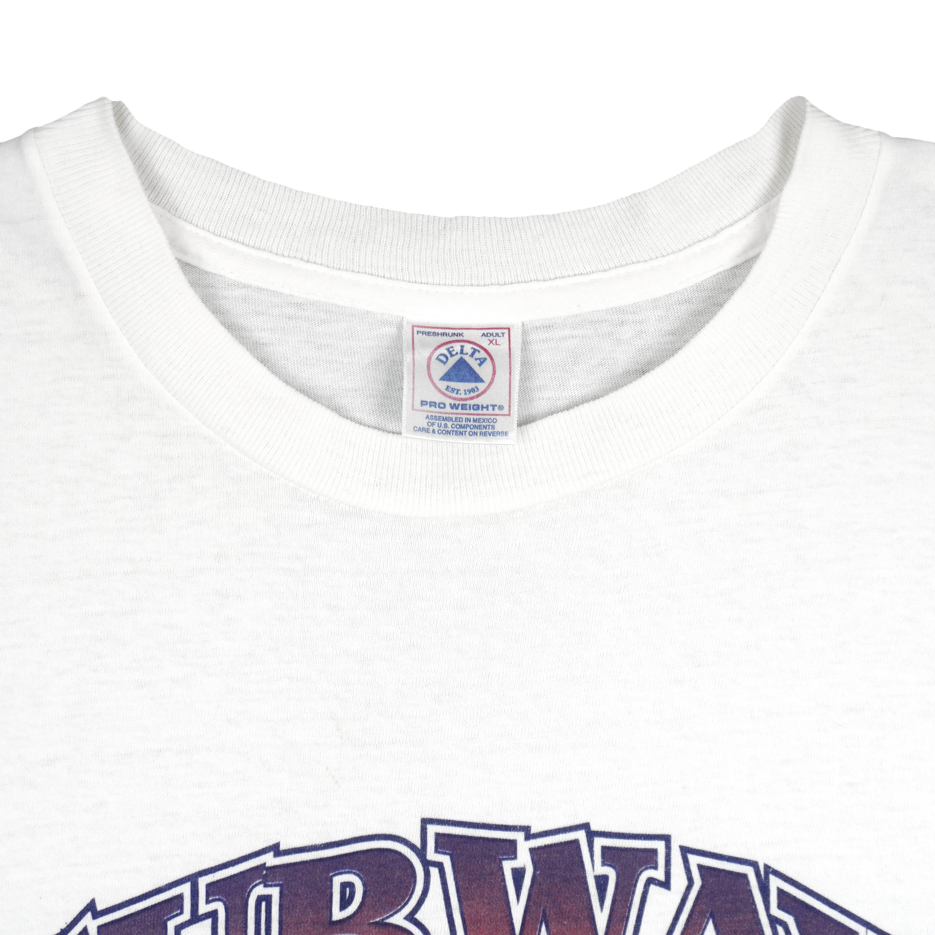 MLB (Delta) - MLB (Delta) - Yankees VS Mets Subway Series T-Shirt 2000 X-Large Vintage Retro Baseball