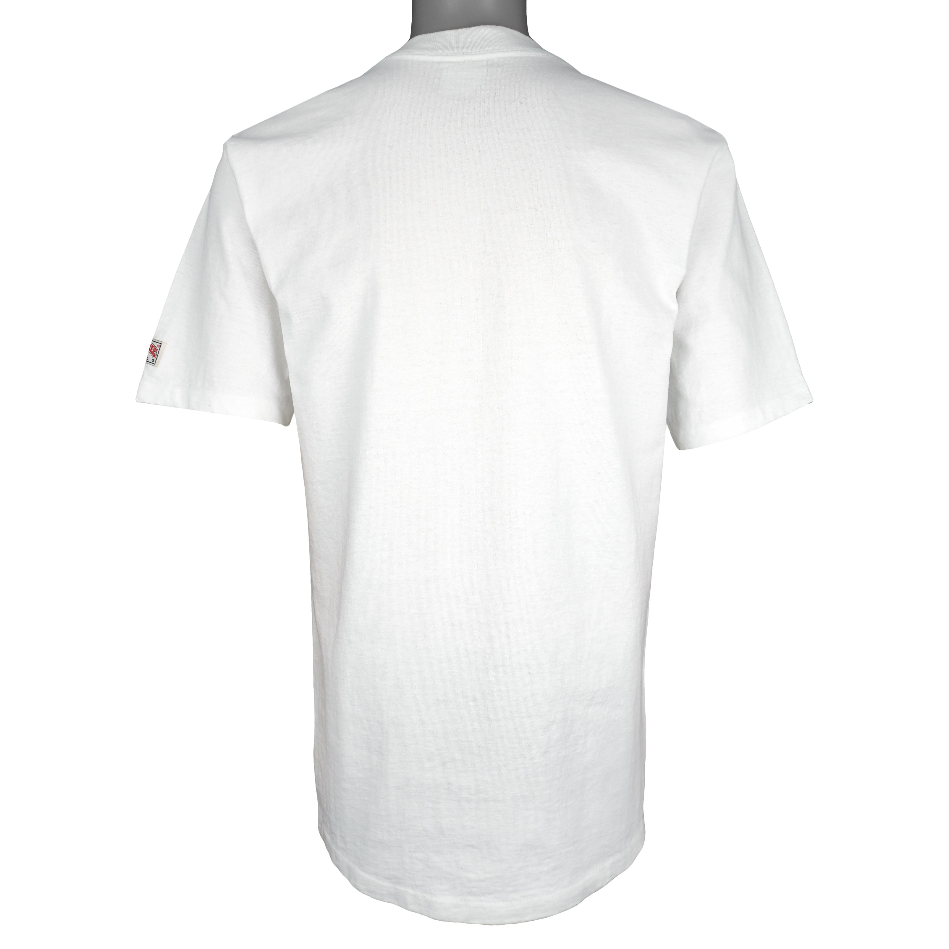MLB (Nutmeg) - New York Yankees Single Stitch T-Shirt 1990s Large Vintage Retro Baseball