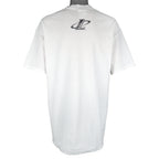 Vintage NFL (Logo Athletic) - New York Jets Play Football T-Shirt 1990s X-Large in white