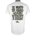 Vintage (No Fear) - It Must Be Hard Living Without A Spine T-Shirt 1990s Medium Vintage Retro