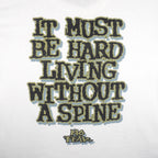 Vintage (No Fear) - It Must Be Hard Living Without A Spine T-Shirt 1990s Medium Vintage Retro