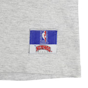 NBA (Nutmeg) - Grey Charlotte Hornets Breakout T-Shirt 1990s Large Vintage Retro Basketball