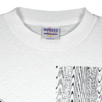 NHL (Mendez) - Pittsburgh Penguins Single Stitch T-Shirt 1993 Large Vintage Retro Hockey