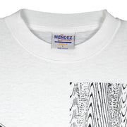 NHL (Mendez) - Pittsburgh Penguins Single Stitch T-Shirt 1993 Large Vintage Retro Hockey
