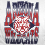 NCAA (Red Oak) - Arizona Wildcats Crew Neck Sweatshirt 1990s Large Vintage Retro