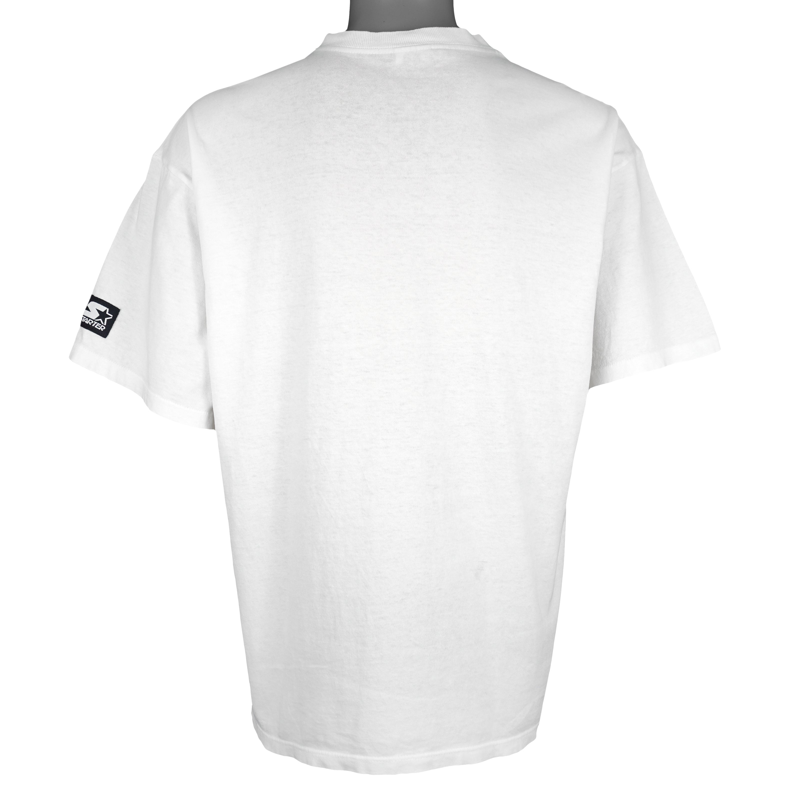 Starter (NFL) - Miami Dolphins Single Stitch T-Shirt 1996 Large Vintage Retro Football