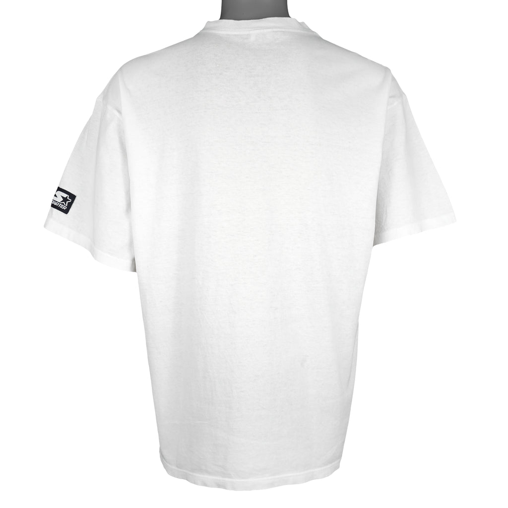 Starter (NFL) - Miami Dolphins Single Stitch T-Shirt 1996 Large Vintage Retro Football