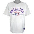 Champion (MLB) - Philadelphia Phillies Diamond Collection T-Shirt 1996 Large Vintage Retro Baseball