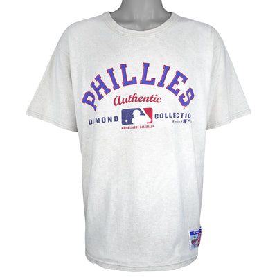 Champion (MLB) - Philadelphia Phillies Diamond Collection T-Shirt 1996 Large