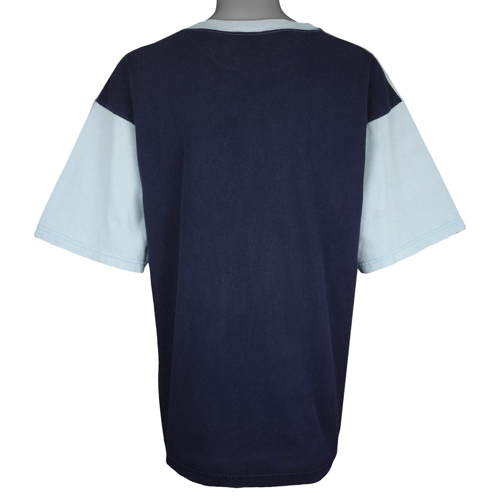 NCAA - Grey & Blue North Carolina Tar Heels T-Shirt 1993 X-Large Vintage Retro