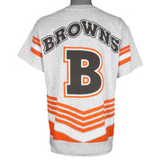 NFL (Salem) - Cleveland Browns Helmet T-Shirt 1995 Large Vintage Retro Football