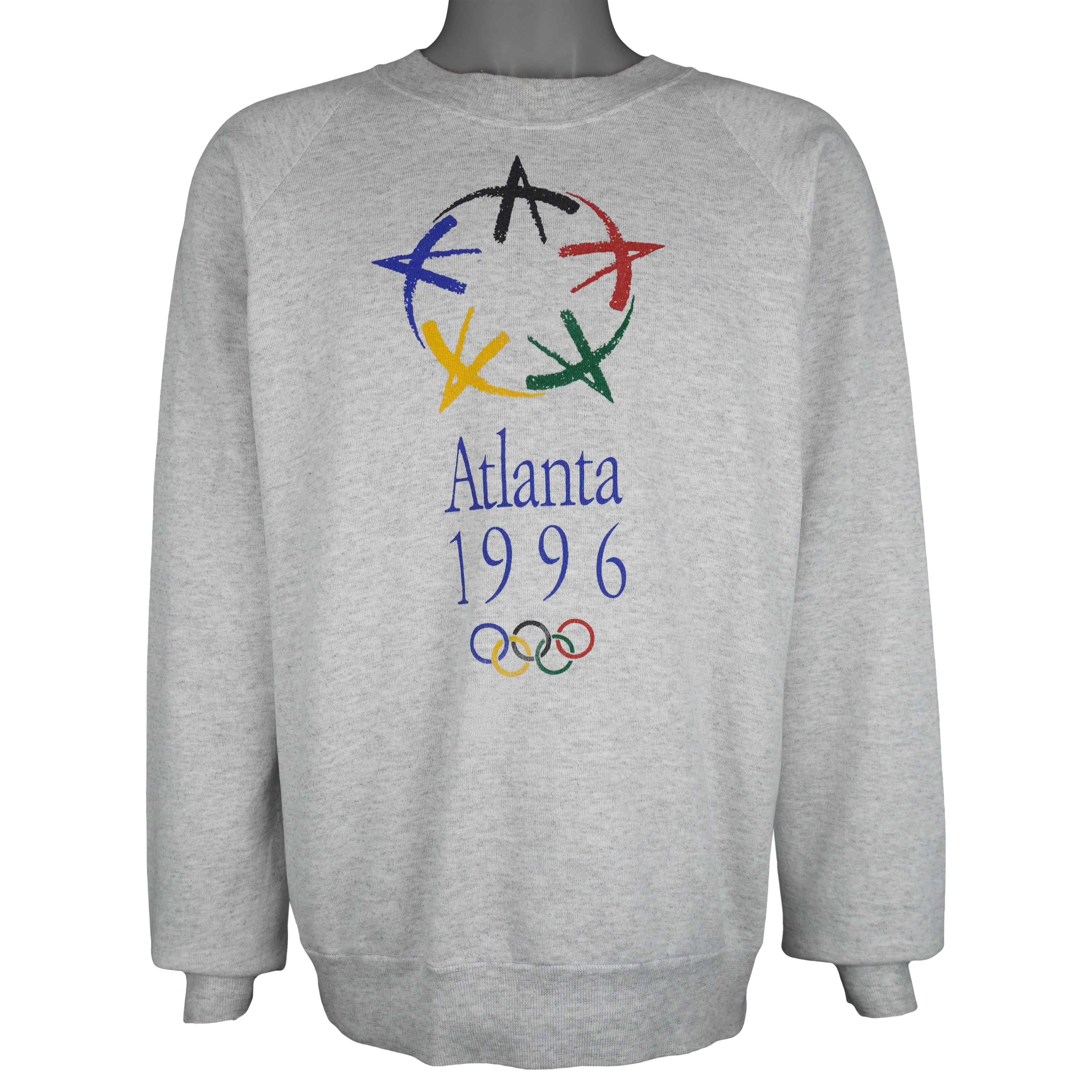 Vintage (Oneita) - Olympic Games Atlanta Crew Neck Sweatshirt 1996 X-Large Vintage Retro