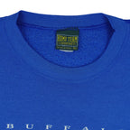 NHL (Home Team) - Buffalo Sabres Crew Neck Sweatshirt 1990s X-Large Vintage Retro Hockey