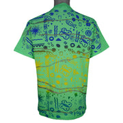 Vintage (Selec-T) - Abstract Graphic All Over Print T-Shirt 1990s X-Large Vintage Retro