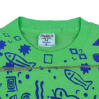 Vintage (Selec-T) - Abstract Graphic All Over Print T-Shirt 1990s X-Large Vintage Retro
