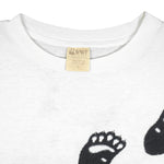 Vintage (WWP) - Giant Panda Animal Print T-Shirt 1990s Large Vintage Retro