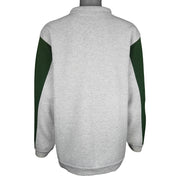 Vintage (Basix) - New Orleans French Quarter 1/4 Zip Sweatshirt 1990s X-Large Vintage Retro