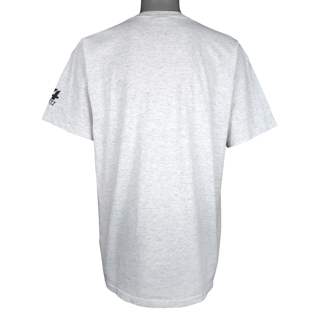 Reebok - Rap Around Single Stitch T-Shirt 1990s X-Large Vintage Retro