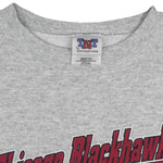NHL (TNT) - Chicago Blackhawks Crew Neck Sweatshirt 1990s X-Large Vintage Retro Hockey