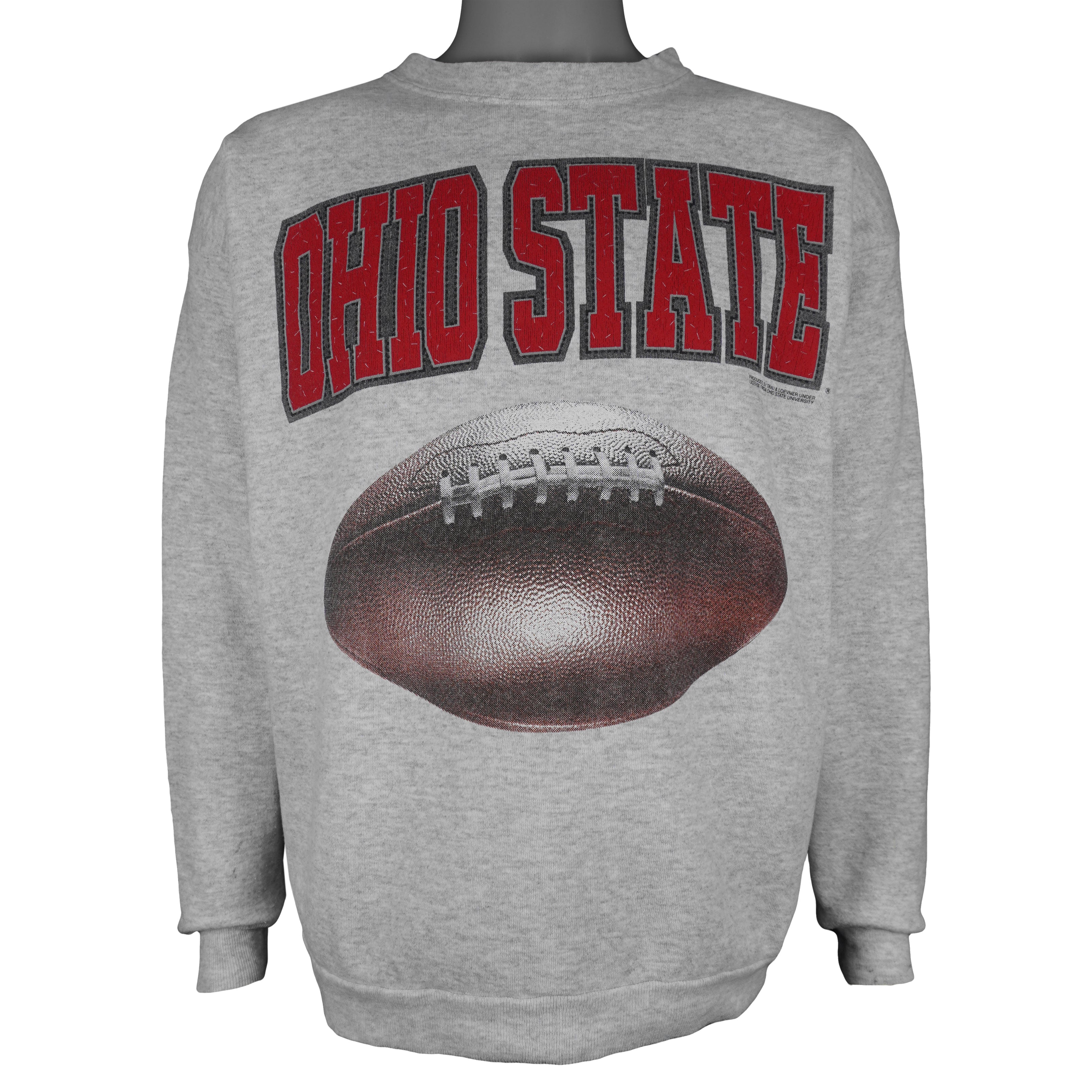 NCAA (Tultex) - Ohio State Buckeyes Crew Neck Sweatshirt 1990s X-Large Vintage Retro