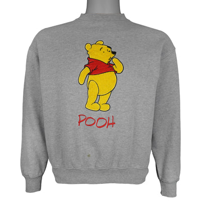 Disney (Mickey, INC) - Winnie The Pooh Crew Neck Sweatshirt 1990s Small