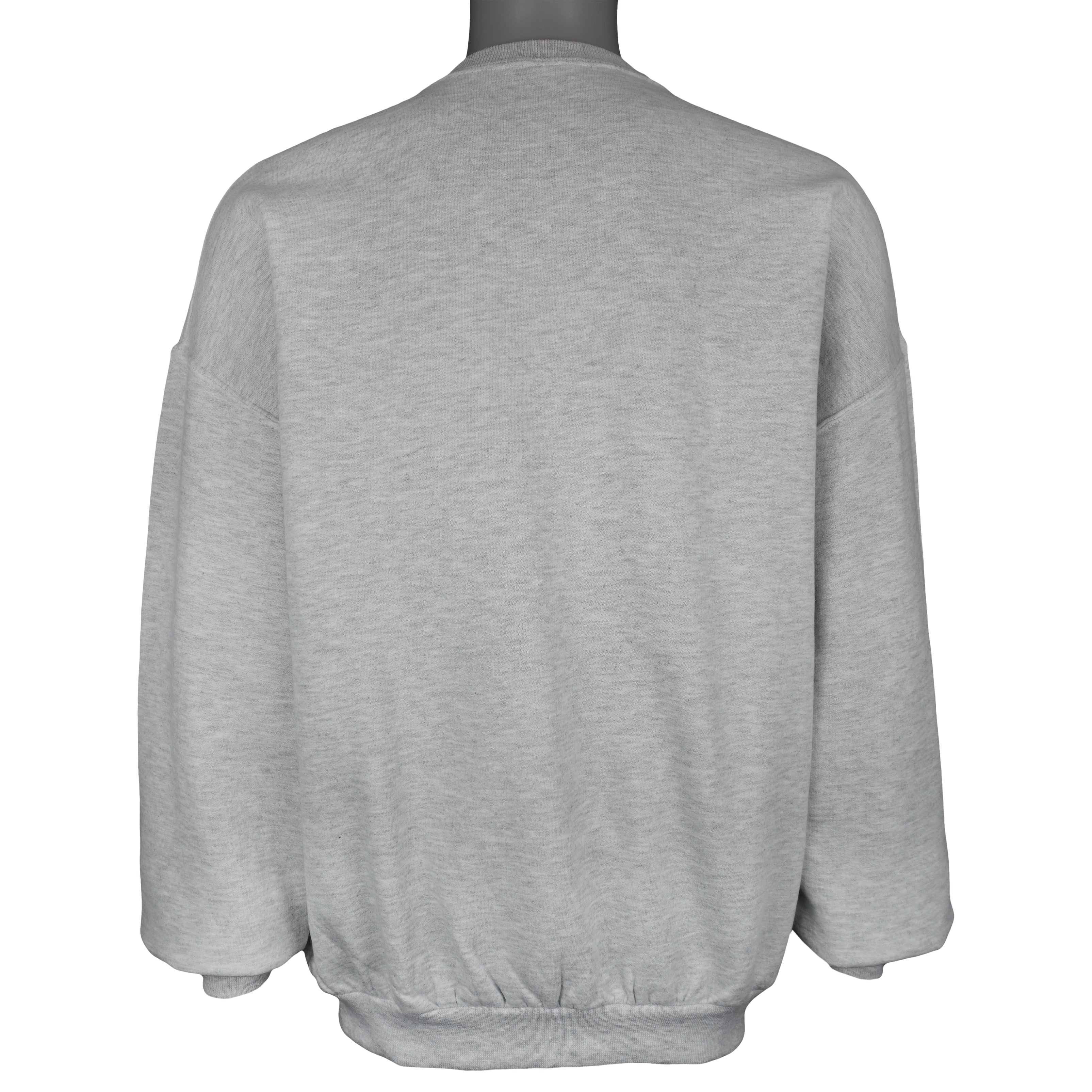 NFL (Jerzees) - Chicago Bears Roaring to go! Front Page Crew Neck Sweatshirt 2007 X-Large Vintage Retro Football