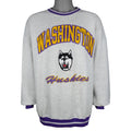 NCAA (Team Edition) - Washington Huskies Crew Neck Sweatshirt 1990s X-Large Vintage Retro