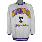 NCAA (Team Edition) - Washington Huskies Crew Neck Sweatshirt 1990s X-Large Vintage Retro