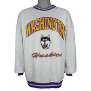 NCAA (Team Edition) - Washington Huskies Crew Neck Sweatshirt 1990s X-Large Vintage Retro