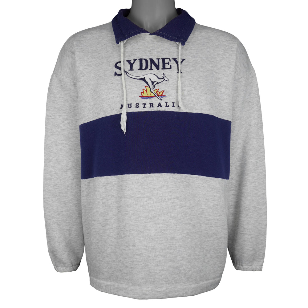 Vintage (Kangaroo) - Sydney Australia Embroidered Sweatshirt 1990s Large Vintage Retro