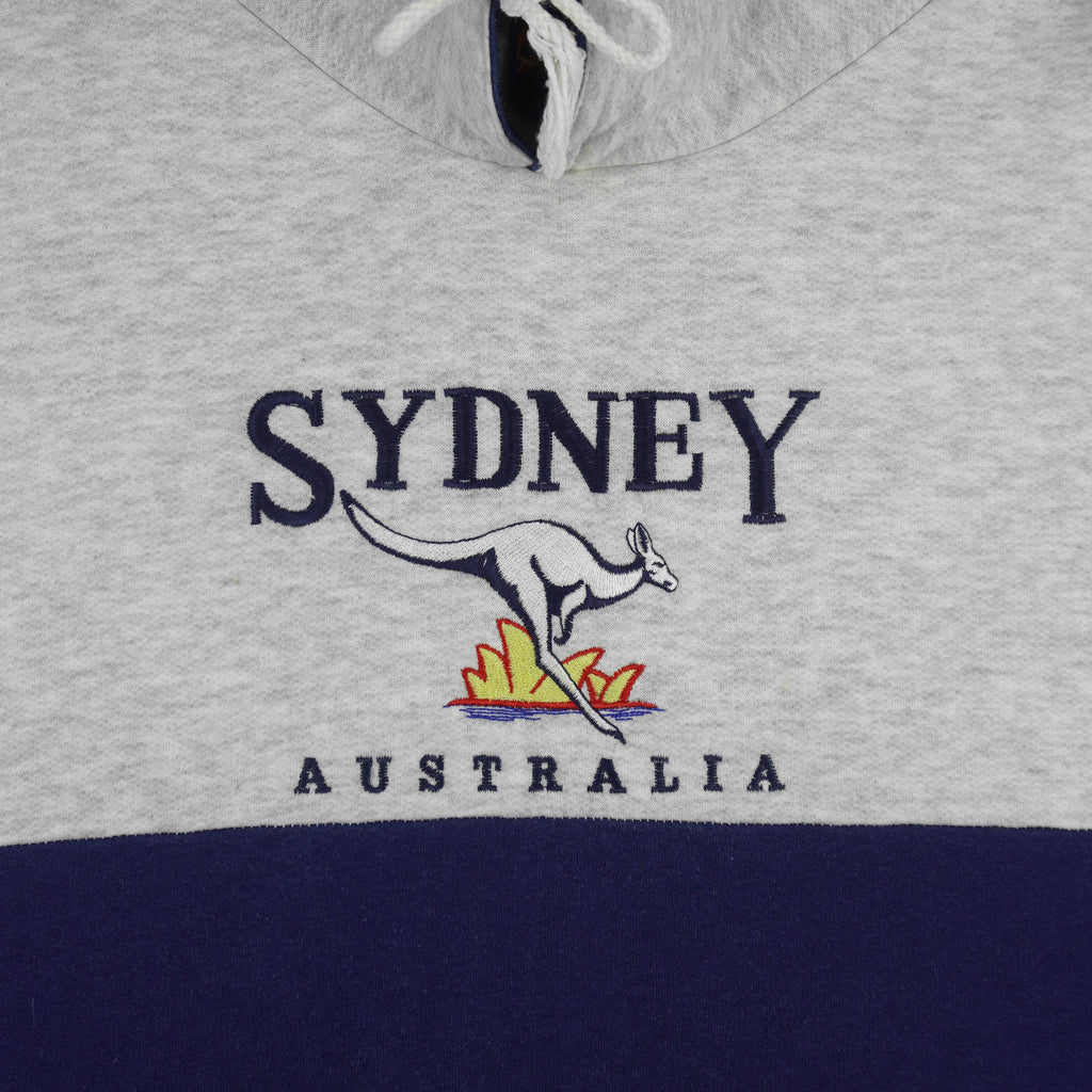 Vintage (Kangaroo) - Sydney Australia Embroidered Sweatshirt 1990s Large Vintage Retro
