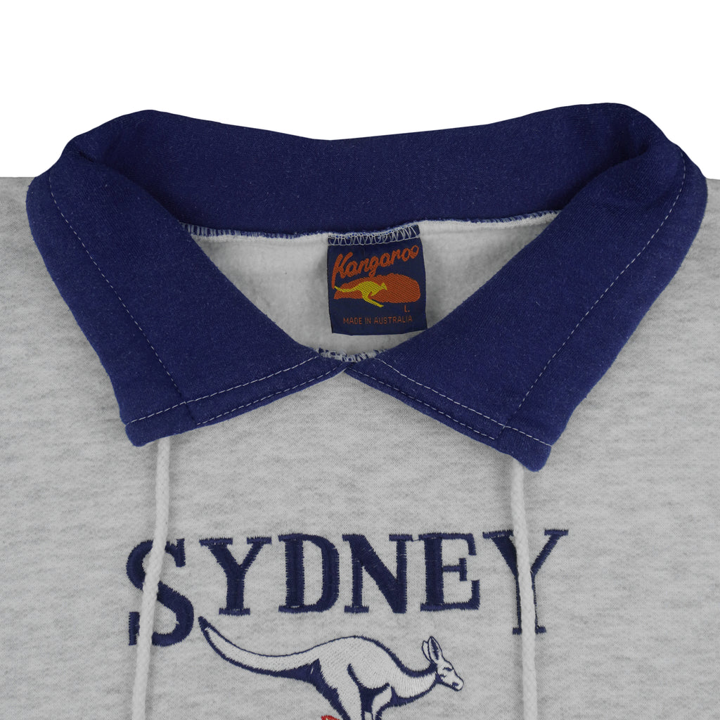 Vintage (Kangaroo) - Sydney Australia Embroidered Sweatshirt 1990s Large Vintage Retro
