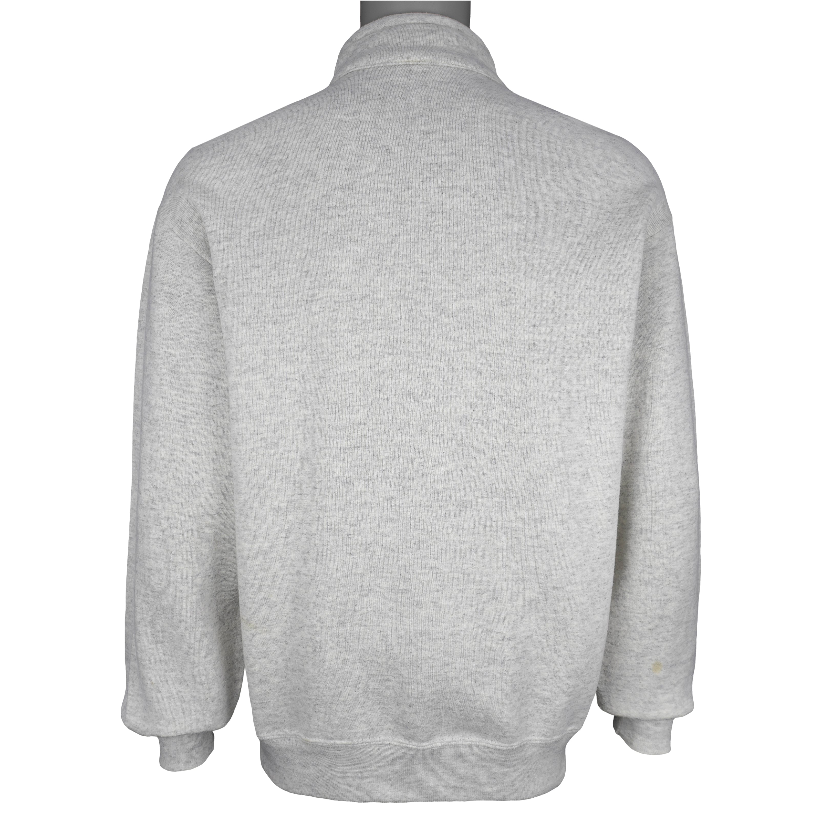 NCAA (Wolf) - The Ohio State Buckeyes 1/4 Zip Sweatshirt 1990s Large Vintage Retro