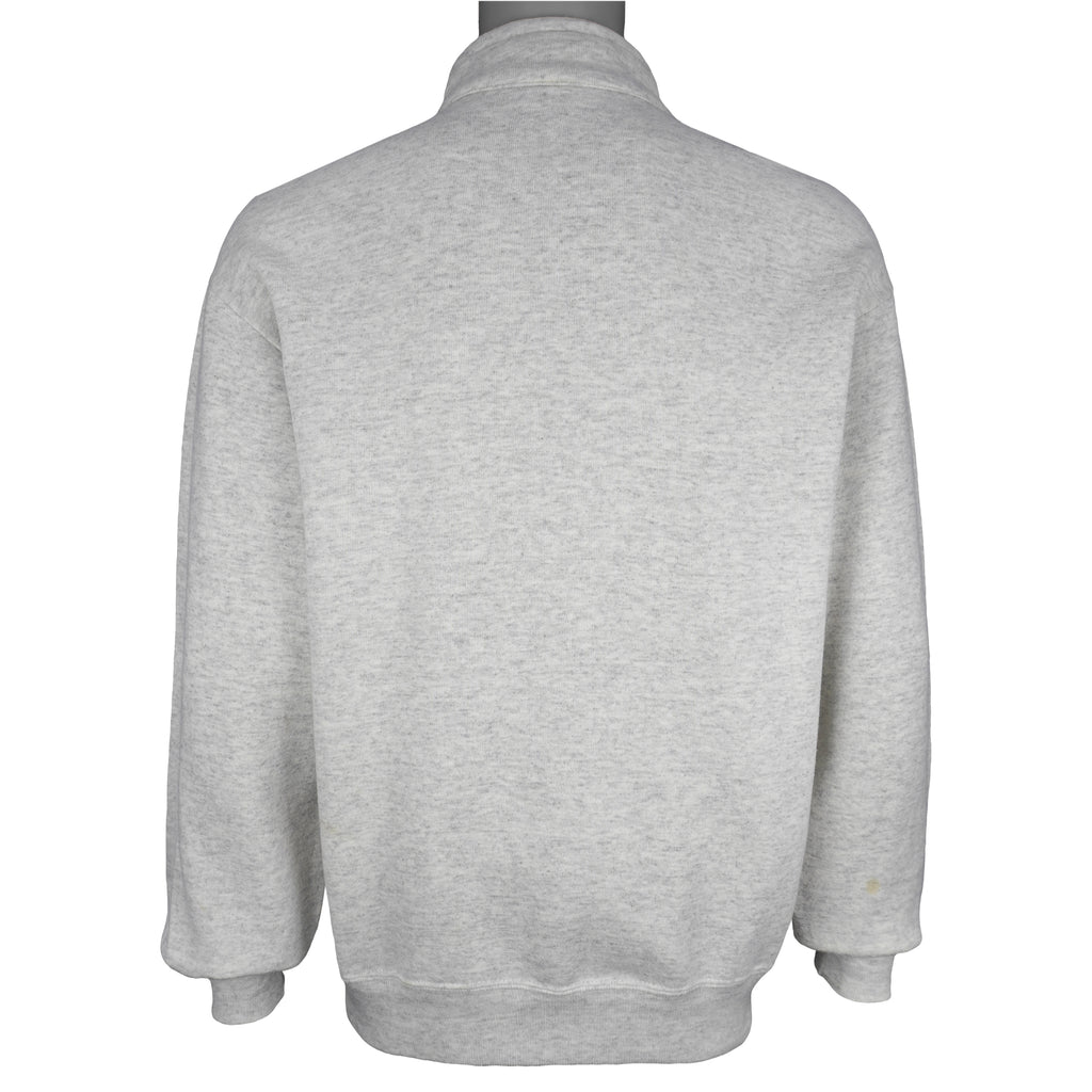 NCAA (Wolf) - The Ohio State Buckeyes 1/4 Zip Sweatshirt 1990s Large Vintage Retro