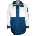 Helly Hansen - Blue & White Big Logo Jacket 1990s X-Large Vintage Retro