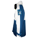 Helly Hansen - Blue & White Big Logo Jacket 1990s X-Large Vintage Retro
