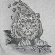 Vintage (Harlequin) - Snow Leopard Roll Ups Sleeves T-Shirt 1992 Large Vintage Retro
