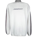 Reebok - White Spell-Out Crew Neck Sweatshirt 1990s XX-Large Vintage Retro