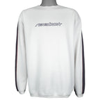 Reebok - White Spell-Out Crew Neck Sweatshirt 1990s XX-Large Vintage Retro