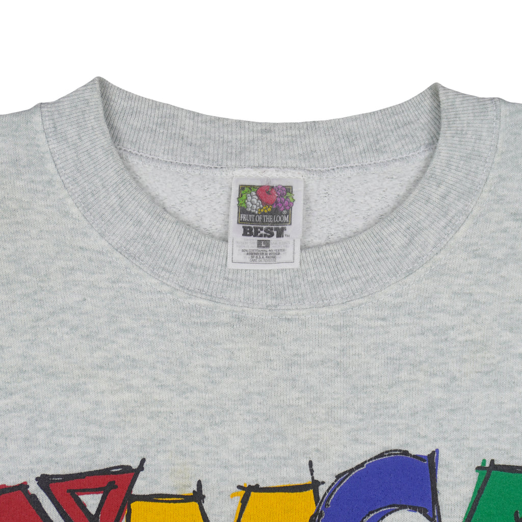 Vintage - YMCA Where You Belong Crew Neck Sweatshirt 1990s Large Vintage Retro