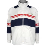 NASCAR - Benetton Formula 1 Racing Team Hooded Jacket 1990s Large Vintage Retro