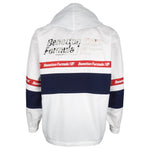 NASCAR - Benetton Formula 1 Racing Team Hooded Jacket 1990s Large Vintage Retro